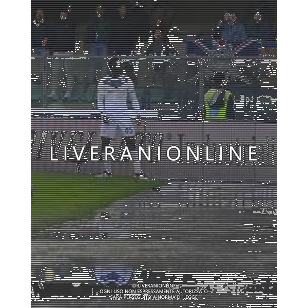 Mario Balotelli il gesto di stizza c on i tifosi del Verona, Hellas Verona - Brescia partita di serie A, Verona 3 novembre 2019. AG ALDO LIVERANI SAS
