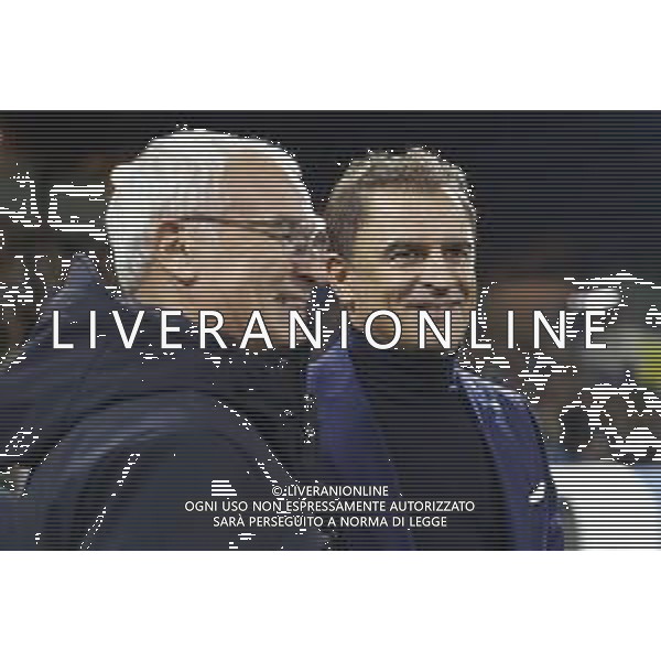 Spal - Sampdoria Campionato di Calcio Serie A TIM 04/11/2019 nella foto: Mister Claudio Ranieri(sampdoria) Mister Leonardo Semplici ©Claudio Zamagni/Agenzia Aldo Liverani Mister Claudio Ranieri(sampdoria) Mister Leonardo Semplici during Italian Serie A soccer match between S.P.A.L. Ferrara and S.S. SAMPDORIA at Ferrara Paolo Mazza Stadium on November 04 2019 photo credit by Claudio Zamagni/Aldo Liverani Photo Agency