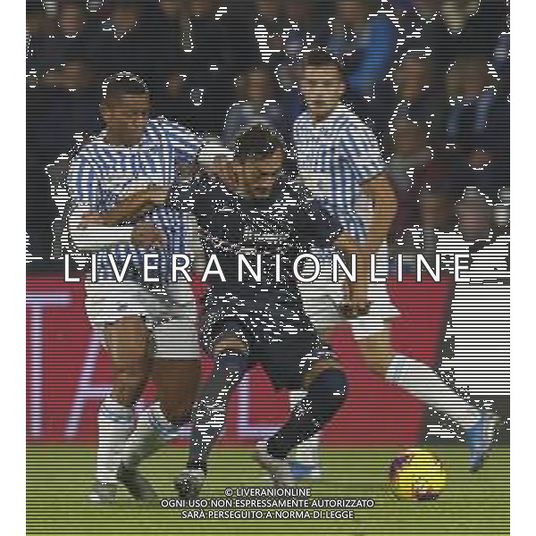 Spal - Sampdoria Campionato di Calcio Serie A TIM 04/11/2019 nella foto: Gabbiadini Manolo(sampdoria) ©Claudio Zamagni/Agenzia Aldo Liverani Gabbiadini Manolo(sampdoria) during Italian Serie A soccer match between S.P.A.L. Ferrara and S.S. SAMPDORIA at Ferrara Paolo Mazza Stadium on November 04 2019 photo credit by Claudio Zamagni/Aldo Liverani Photo Agency