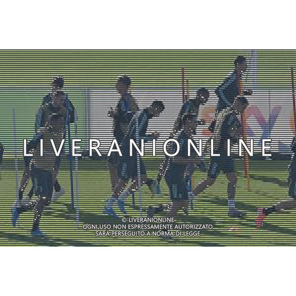 Torino 5.11.2019 Juventus Training Center Continassa ©Falzone/Agenzia Aldo Liverani Allenamento pre partita di Champions league Juventus vs Lokomotiv Mosca Nella foto: Cristiano Ronaldo in gruppo con i compagni