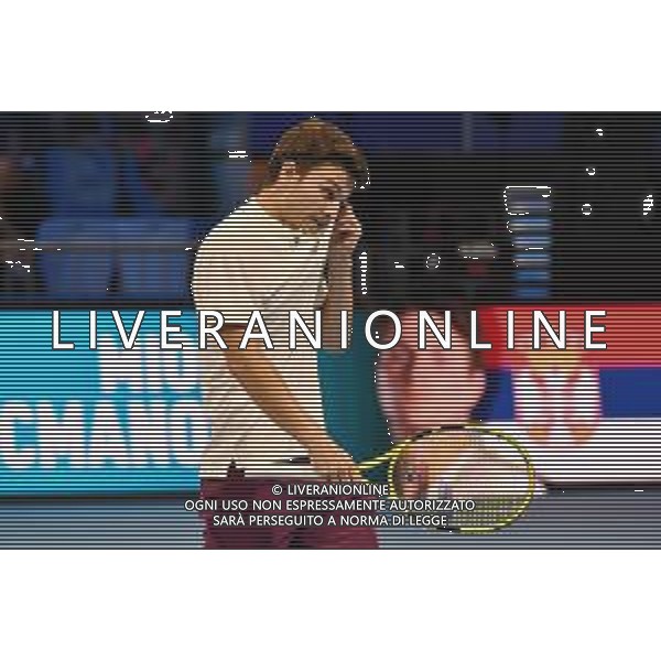 Internazionali di Tennis Milano, Italia 05/11/2019 Next Gen ATP Finals - Fase a gironi - Casper Ruud vs Miomir KecmanoviÄ‡ Nella foto: Miomir Kecmanovic FOTO ALESSIO TARPINI-ALESSIO MARINI-AG ALDO LIVERANI SAS