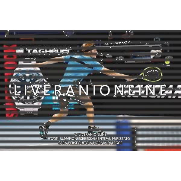 Internazionali di Tennis Milano, Italia 05/11/2019 Next Gen ATP Finals - Fase a gironi - Alex De Minaur vs A. Davidovich Fokina Nella foto: Alejandro Davidovich Fokina FOTO ALESSIO TARPINI-ALESSIO MARINI-AG ALDO LIVERANI SAS