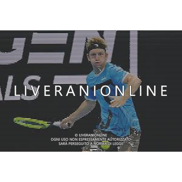 Internazionali di Tennis Milano, Italia 05/11/2019 Next Gen ATP Finals - Fase a gironi - Alex De Minaur vs A. Davidovich Fokina Nella foto: Alejandro Davidovich Fokina FOTO ALESSIO TARPINI-ALESSIO MARINI-AG ALDO LIVERANI SAS