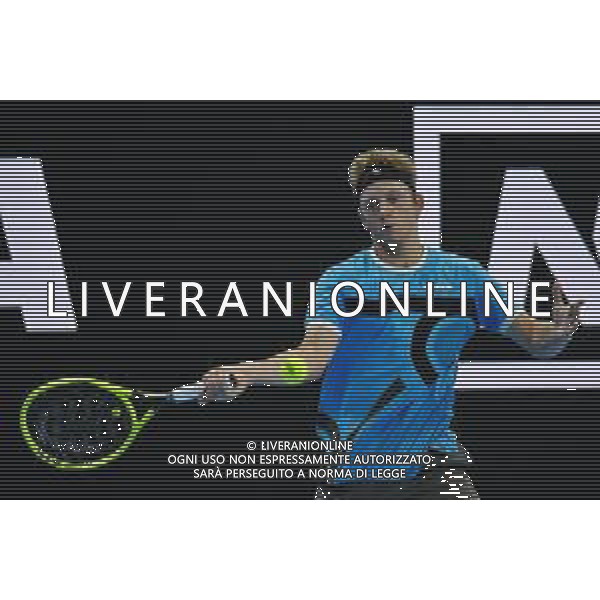 Internazionali di Tennis Milano, Italia 05/11/2019 Next Gen ATP Finals - Fase a gironi - Alex De Minaur vs A. Davidovich Fokina Nella foto: Alejandro Davidovich Fokina FOTO ALESSIO TARPINI-ALESSIO MARINI-AG ALDO LIVERANI SAS