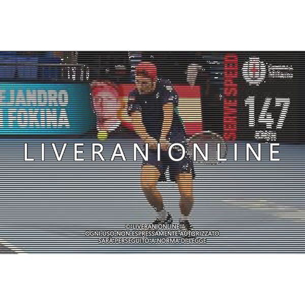Internazionali di Tennis Milano, Italia 05/11/2019 Next Gen ATP Finals - Fase a gironi - Alex De Minaur vs A. Davidovich Fokina Nella foto: Alex De Minaur FOTO ALESSIO TARPINI-ALESSIO MARINI-AG ALDO LIVERANI SAS
