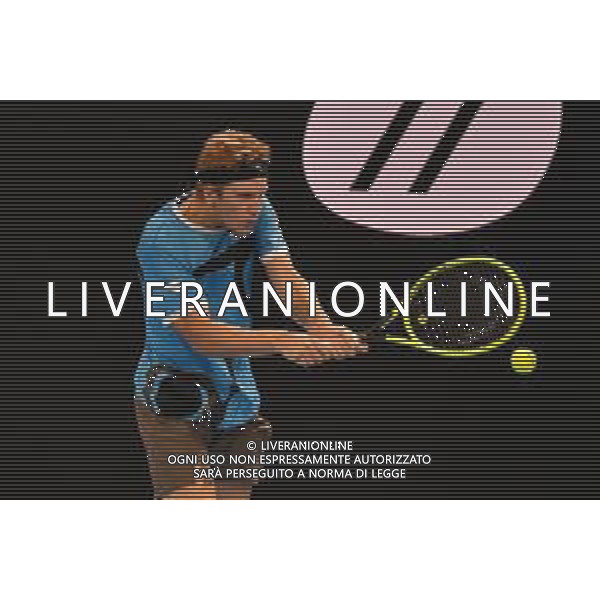 Internazionali di Tennis Milano, Italia 05/11/2019 Next Gen ATP Finals - Fase a gironi - Alex De Minaur vs A. Davidovich Fokina Nella foto: Alejandro Davidovich Fokina FOTO ALESSIO TARPINI-ALESSIO MARINI-AG ALDO LIVERANI SAS