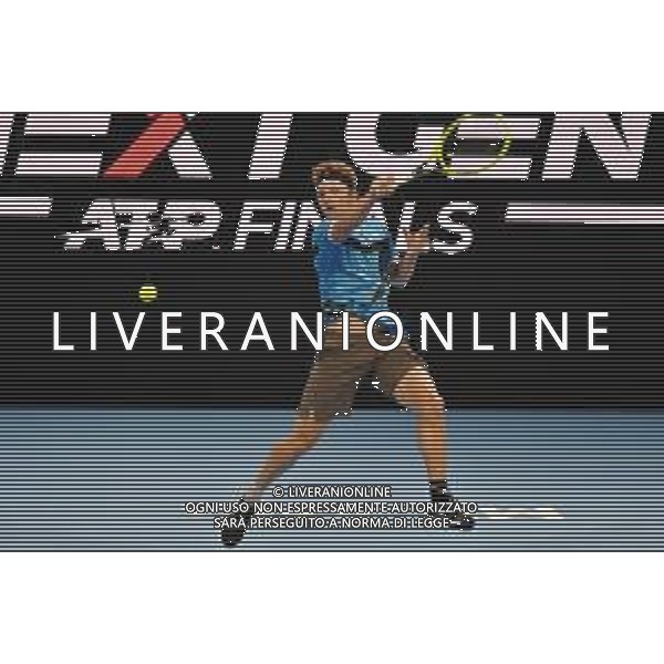 Internazionali di Tennis Milano, Italia 05/11/2019 Next Gen ATP Finals - Fase a gironi - Alex De Minaur vs A. Davidovich Fokina Nella foto: Alejandro Davidovich Fokina FOTO ALESSIO TARPINI-ALESSIO MARINI-AG ALDO LIVERANI SAS