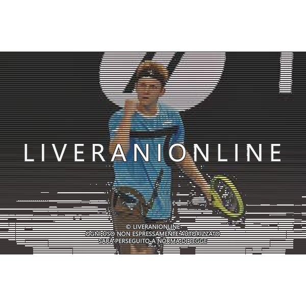 Internazionali di Tennis Milano, Italia 05/11/2019 Next Gen ATP Finals - Fase a gironi - Alex De Minaur vs A. Davidovich Fokina Nella foto: Alejandro Davidovich Fokina FOTO ALESSIO TARPINI-ALESSIO MARINI-AG ALDO LIVERANI SAS