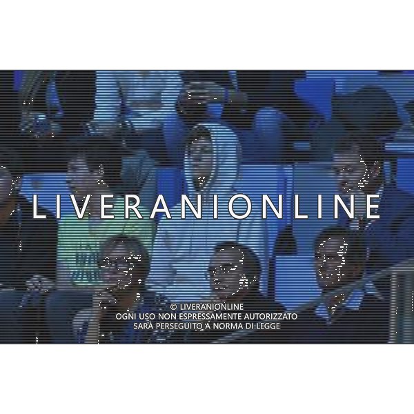 Internazionali di Tennis Milano, Italia 05/11/2019 Next Gen ATP Finals - Fase a gironi - Ugo Humbert vs Mikael Ymer Nella foto: Yannick Sinner in tribuna FOTO ALESSIO TARPINI-ALESSIO MARINI-AG ALDO LIVERANI SAS