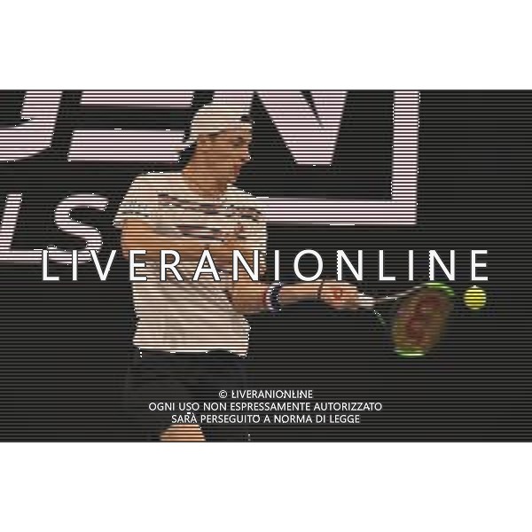 Internazionali di Tennis Milano, Italia 05/11/2019 Next Gen ATP Finals - Fase a gironi - Ugo Humbert vs Mikael Ymer Nella foto: Ugo Humbert FOTO ALESSIO TARPINI-ALESSIO MARINI-AG ALDO LIVERANI SAS