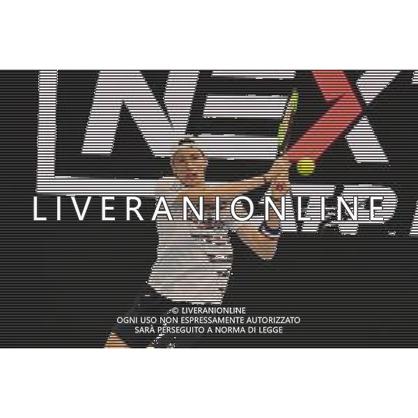 Internazionali di Tennis Milano, Italia 05/11/2019 Next Gen ATP Finals - Fase a gironi - Ugo Humbert vs Mikael Ymer Nella foto: Ugo Humbert FOTO ALESSIO TARPINI-ALESSIO MARINI-AG ALDO LIVERANI SAS