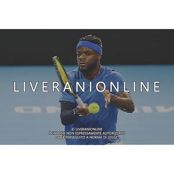 Internazionali di Tennis Milano, Italia 05/11/2019 Next Gen ATP Finals - Fase a gironi - Frances Tiafoe vs J. Sinner Nella foto: Frances Tiafoe foto aòessio tarpini-alessio marini-ag aldo liverani sas