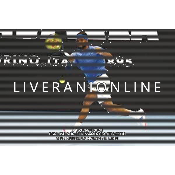 Internazionali di Tennis Milano, Italia 05/11/2019 Next Gen ATP Finals - Fase a gironi - Frances Tiafoe vs J. Sinner Nella foto: Frances Tiafoe foto aòessio tarpini-alessio marini-ag aldo liverani sas