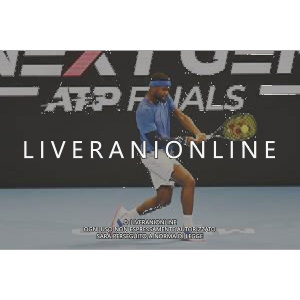Internazionali di Tennis Milano, Italia 05/11/2019 Next Gen ATP Finals - Fase a gironi - Frances Tiafoe vs J. Sinner Nella foto: Frances Tiafoe foto aòessio tarpini-alessio marini-ag aldo liverani sas