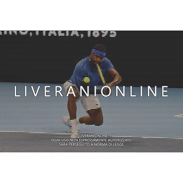 Internazionali di Tennis Milano, Italia 05/11/2019 Next Gen ATP Finals - Fase a gironi - Frances Tiafoe vs J. Sinner Nella foto: tiafoe foto aòessio tarpini-alessio marini-ag aldo liverani sas