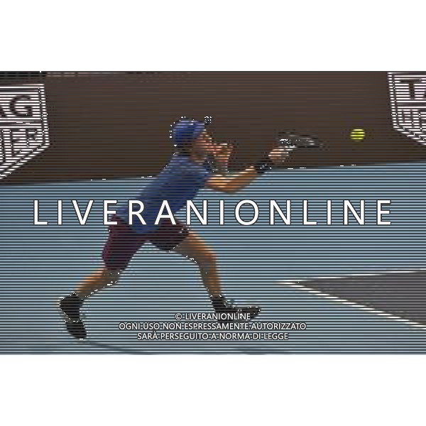 Internazionali di Tennis Milano, Italia 05/11/2019 Next Gen ATP Finals - Fase a gironi - Frances Tiafoe vs J. Sinner Nella foto: sinner foto aòessio tarpini-alessio marini-ag aldo liverani sas