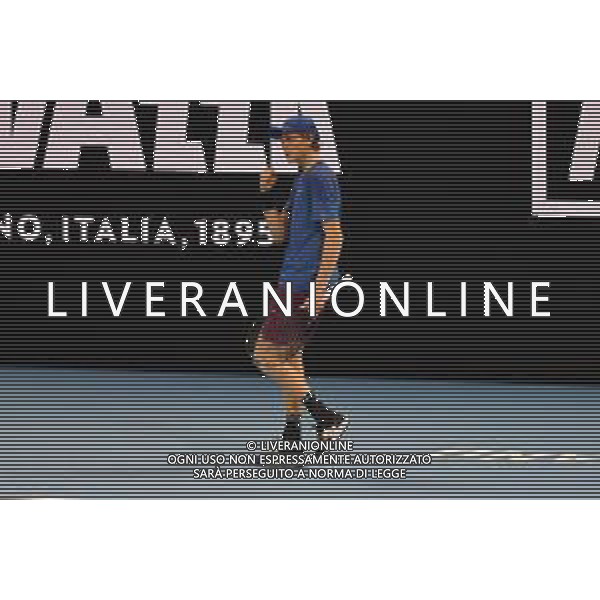 Internazionali di Tennis Milano, Italia 05/11/2019 Next Gen ATP Finals - Fase a gironi - Frances Tiafoe vs J. Sinner Nella foto: Jannik Sinner foto aòessio tarpini-alessio marini-ag aldo liverani sas