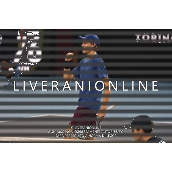 Internazionali di Tennis Milano, Italia 05/11/2019 Next Gen ATP Finals - Fase a gironi - Frances Tiafoe vs J. Sinner Nella foto: sinner foto aòessio tarpini-alessio marini-ag aldo liverani sas