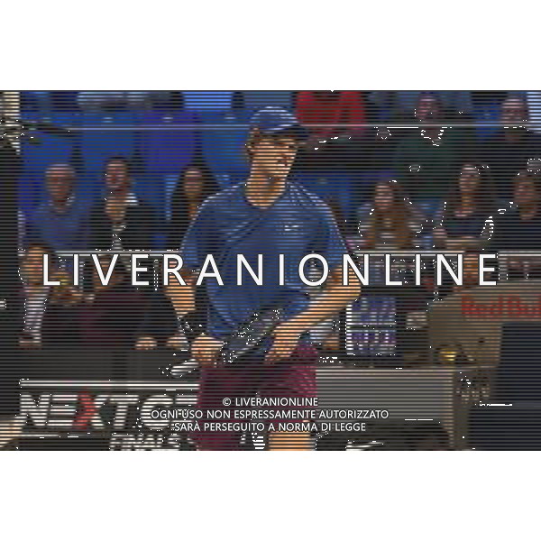 Internazionali di Tennis Milano, Italia 05/11/2019 Next Gen ATP Finals - Fase a gironi - Frances Tiafoe vs J. Sinner Nella foto: sinner foto aòessio tarpini-alessio marini-ag aldo liverani sas