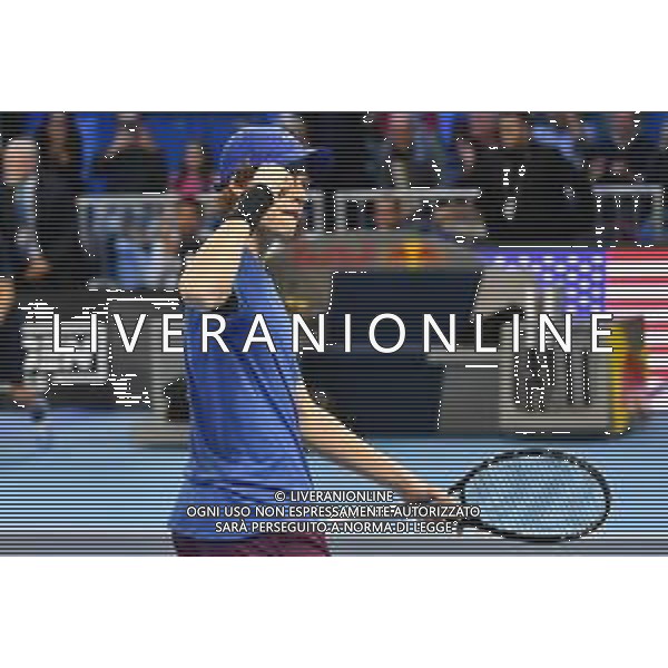 Internazionali di Tennis Milano, Italia 05/11/2019 Next Gen ATP Finals - Fase a gironi - Frances Tiafoe vs J. Sinner Nella foto: Jannik Sinner foto aòessio tarpini-alessio marini-ag aldo liverani sas