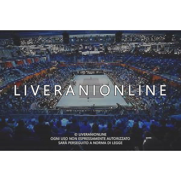 Internazionali di Tennis Milano, Italia 05/11/2019 Next Gen ATP Finals - Fase a gironi - Frances Tiafoe vs J. Sinner Nella foto: Allianz Cloud Milano foto aòessio tarpini-alessio marini-ag aldo liverani sas