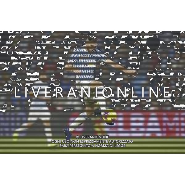 Spal - Sampdoria Campionato di Calcio Serie A TIM 04/11/2019 nella foto: Vicari Francesco (spal ferrara) ©Claudio Zamagni/Agenzia Aldo Liverani Vicari Francesco (spal ferrara) during Italian Serie A soccer match between S.P.A.L. Ferrara and S.S. SAMPDORIA at Ferrara Paolo Mazza Stadium on November 04 2019 photo credit by Claudio Zamagni/Aldo Liverani Photo Agency