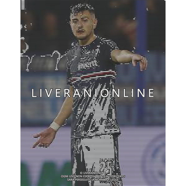 Spal - Sampdoria Campionato di Calcio Serie A TIM 04/11/2019 nella foto: Ferrari Alex(sampdoria) ©Claudio Zamagni/Agenzia Aldo Liverani Ferrari Alex(sampdoria) during Italian Serie A soccer match between S.P.A.L. Ferrara and S.S. SAMPDORIA at Ferrara Paolo Mazza Stadium on November 04 2019 photo credit by Claudio Zamagni/Aldo Liverani Photo Agency