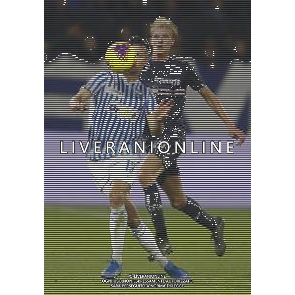 Spal - Sampdoria Campionato di Calcio Serie A TIM 04/11/2019 nella foto: Reca Akodiusz (spal ferrara) Thorsby Morten(sampdoria) ©Claudio Zamagni/Agenzia Aldo Liverani Reca Akodiusz (spal ferrara) Thorsby Morten(sampdoria) during Italian Serie A soccer match between S.P.A.L. Ferrara and S.S. SAMPDORIA at Ferrara Paolo Mazza Stadium on November 04 2019 photo credit by Claudio Zamagni/Aldo Liverani Photo Agency