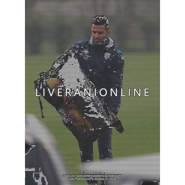 , Fabio Grosso nuovo allenatore del Brescia primo allenamento, Torbole 5 novembre 2019. AG ALDO LIVERANI SAS