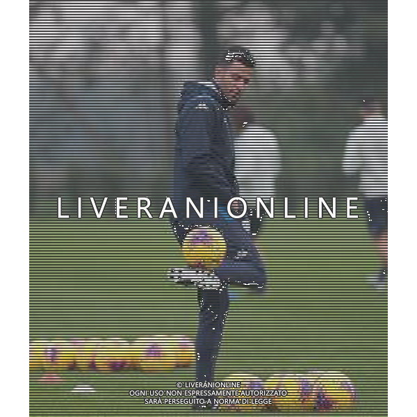 , Fabio Grosso nuovo allenatore del Brescia primo allenamento, Torbole 5 novembre 2019. AG ALDO LIVERANI SAS