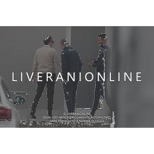 Massimo Cellino con Fabio Grosso nuovo allenatore del Brescia primo allenamento, Torbole 5 novembre 2019. AG ALDO LIVERANI SAS