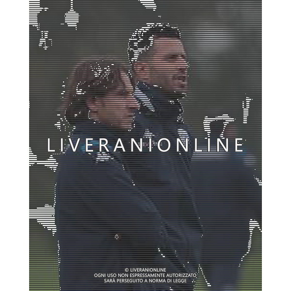 , Fabio Grosso nuovo allenatore del Brescia primo allenamento, Torbole 5 novembre 2019. AG ALDO LIVERANI SAS