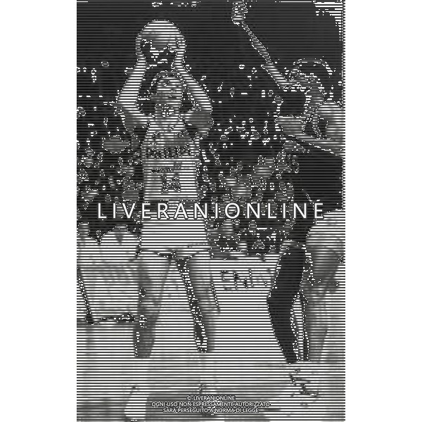RETROSPETTIVA PIERO MONTECCHI BASKET NELLA FOTO PIERO MONTECCHI AG ALDO LIVERANI SAS
