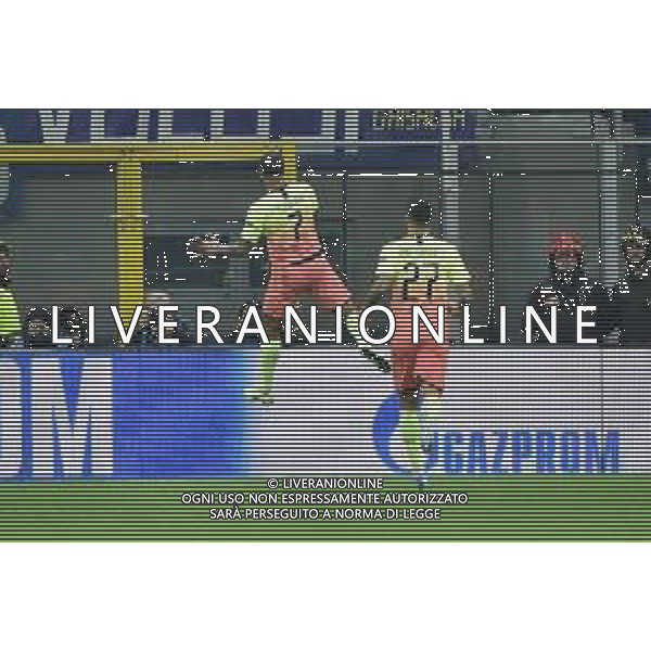 Sterling segna 1 a 0 Manchester City Atalanta vs Manchester City UEFA Champions League fase a gironi 4° giornata gruppo C Milano 6-11-2019 Stadio Giuseppe Meazza - San Siro foto Roberto Garavaglia - ag. Aldo Liverani sas
