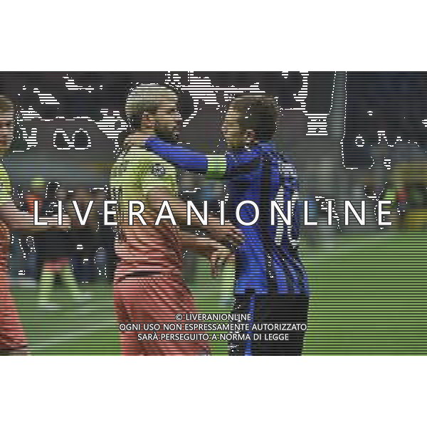 Aguero e Gomez Atalanta vs Manchester City UEFA Champions League fase a gironi 4° giornata gruppo C Milano 6-11-2019 Stadio Giuseppe Meazza - San Siro foto Roberto Garavaglia - ag. Aldo Liverani sas