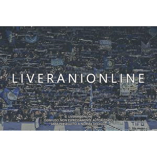 tifosi dell’Atalanta Atalanta vs Manchester City UEFA Champions League fase a gironi 4° giornata gruppo C Milano 6-11-2019 Stadio Giuseppe Meazza - San Siro foto Roberto Garavaglia - ag. Aldo Liverani sas