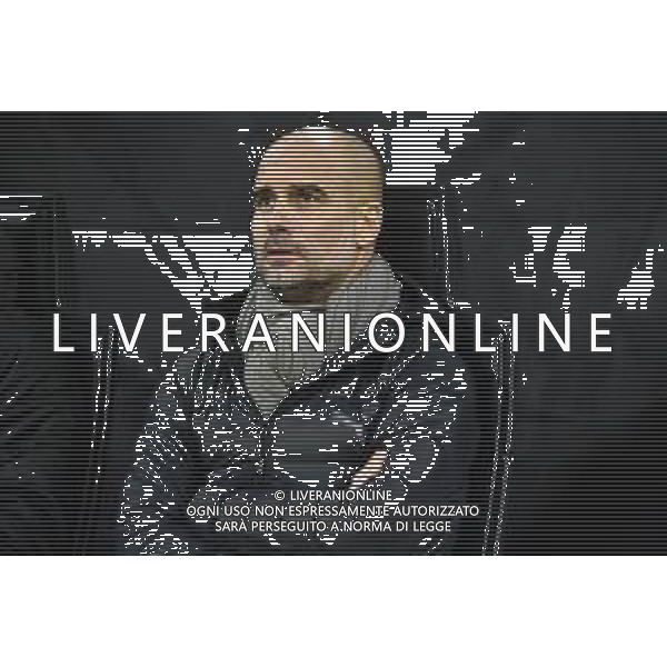 Josep Guardiola allenatore Manchester City Atalanta vs Manchester City UEFA Champions League fase a gironi 4° giornata gruppo C Milano 6-11-2019 Stadio Giuseppe Meazza - San Siro foto Roberto Garavaglia - ag. Aldo Liverani sas