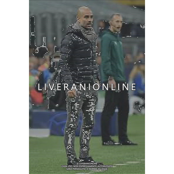 Josep Guardiola allenatore Manchester City Atalanta vs Manchester City UEFA Champions League fase a gironi 4° giornata gruppo C Milano 6-11-2019 Stadio Giuseppe Meazza - San Siro foto Roberto Garavaglia - ag. Aldo Liverani sas