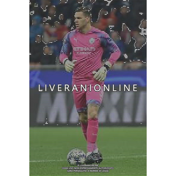 Ederson (Manchester City) Atalanta vs Manchester City UEFA Champions League fase a gironi 4° giornata gruppo C Milano 6-11-2019 Stadio Giuseppe Meazza - San Siro foto Roberto Garavaglia - ag. Aldo Liverani sas