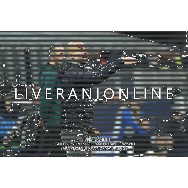 Josep Guardiola allenatore Manchester City Atalanta vs Manchester City UEFA Champions League fase a gironi 4° giornata gruppo C Milano 6-11-2019 Stadio Giuseppe Meazza - San Siro foto Roberto Garavaglia - ag. Aldo Liverani sas