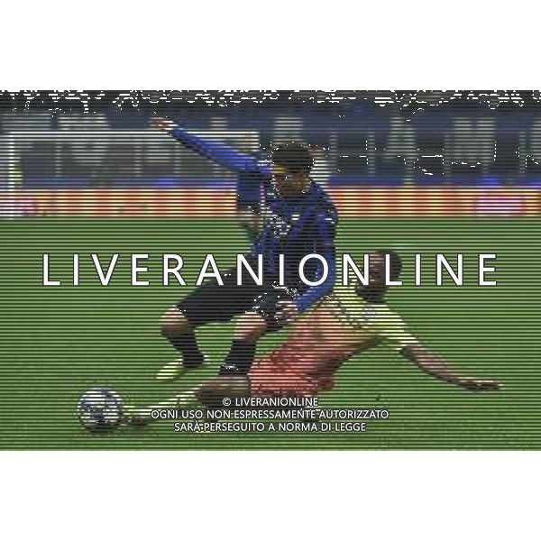 Hans Hateboer (Atalanta) SX e Raheem Sterling (Manchester City) DX Atalanta vs Manchester City UEFA Champions League fase a gironi 4° giornata gruppo C Milano 6-11-2019 Stadio Giuseppe Meazza - San Siro foto Roberto Garavaglia - ag. Aldo Liverani sas