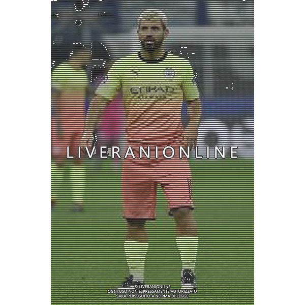Sergio Aguero (Manchester City) Atalanta vs Manchester City UEFA Champions League fase a gironi 4° giornata gruppo C Milano 6-11-2019 Stadio Giuseppe Meazza - San Siro foto Roberto Garavaglia - ag. Aldo Liverani sas