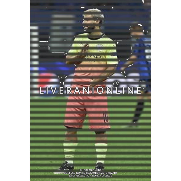 Sergio Aguero (Manchester City) Atalanta vs Manchester City UEFA Champions League fase a gironi 4° giornata gruppo C Milano 6-11-2019 Stadio Giuseppe Meazza - San Siro foto Roberto Garavaglia - ag. Aldo Liverani sas