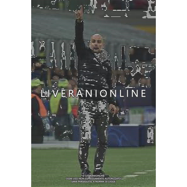 Josep Guardiola allenatore Manchester City Atalanta vs Manchester City UEFA Champions League fase a gironi 4° giornata gruppo C Milano 6-11-2019 Stadio Giuseppe Meazza - San Siro foto Roberto Garavaglia - ag. Aldo Liverani sas