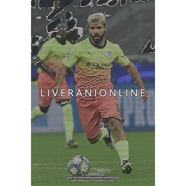 Sergio Aguero (Manchester City) Atalanta vs Manchester City UEFA Champions League fase a gironi 4° giornata gruppo C Milano 6-11-2019 Stadio Giuseppe Meazza - San Siro foto Roberto Garavaglia - ag. Aldo Liverani sas