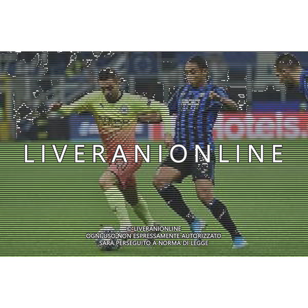 Bernardo Silva (Manchester City) SX e Luis Muriel (Atalanta) DX Atalanta vs Manchester City UEFA Champions League fase a gironi 4° giornata gruppo C Milano 6-11-2019 Stadio Giuseppe Meazza - San Siro foto Roberto Garavaglia - ag. Aldo Liverani sas