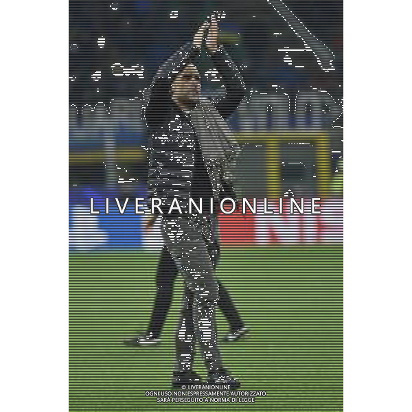 Josep Guardiola allenatore Manchester City Atalanta vs Manchester City UEFA Champions League fase a gironi 4° giornata gruppo C Milano 6-11-2019 Stadio Giuseppe Meazza - San Siro foto Roberto Garavaglia - ag. Aldo Liverani sas