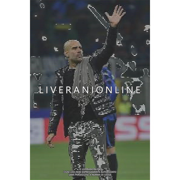 Josep Guardiola allenatore Manchester City Atalanta vs Manchester City UEFA Champions League fase a gironi 4° giornata gruppo C Milano 6-11-2019 Stadio Giuseppe Meazza - San Siro foto Roberto Garavaglia - ag. Aldo Liverani sas