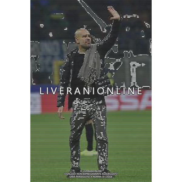 Josep Guardiola allenatore Manchester City Atalanta vs Manchester City UEFA Champions League fase a gironi 4° giornata gruppo C Milano 6-11-2019 Stadio Giuseppe Meazza - San Siro foto Roberto Garavaglia - ag. Aldo Liverani sas