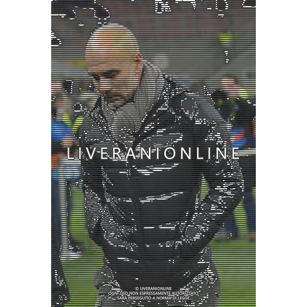 Josep Guardiola allenatore Manchester City Atalanta vs Manchester City UEFA Champions League fase a gironi 4° giornata gruppo C Milano 6-11-2019 Stadio Giuseppe Meazza - San Siro foto Roberto Garavaglia - ag. Aldo Liverani sas